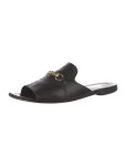Gucci Leather T-Strap Sandals - Metallic Sandals, Shoes - GUC700448 | The RealReal Leather T-Strap Sandals