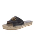 Fendi Zucca FF Logo Denim Espadrilles - Blue Sandals, Shoes - FEN370097 | The RealReal Zucca FF Logo Denim Espadrilles