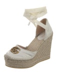Manolo Blahnik Satin Crystal Embellishments Slingback Pumps - Neutrals Pumps, Shoes - MOO315020 | The RealReal Satin Crystal... 