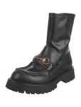 MM6 Maison Margiela Patent Leather Combat Boots - Black Boots, Shoes - WMM48655 | The RealReal Patent Leather Combat Boots