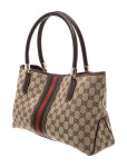 Gucci GG Canvas Abbey - Brown Totes, Handbags - GUC2014109 | The RealReal