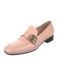 Gucci Double G Logo Leather Pumps - Pink Pumps, Shoes - GUC2020055 | The RealReal