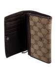 Gucci GG Canvas Canvas Trifold Wallet - Brown Wallets, Accessories - GUC2024042 | The RealReal