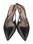 Gucci 813001 Leather Slingback Pumps w/ Tags - Black Pumps, Shoes - GUC2100452 | The RealReal