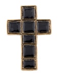 Gucci Glass Cross Brooch - Gold-Tone Metal Pin, Brooches - GUC731081 | The RealReal Glass Cross Brooch