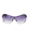 Gucci Interlocking G Logo Shield Sunglasses - Silver Sunglasses, Accessories - GUC780034 | The RealReal Interlocking G Logo... 