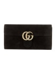 Gucci Pearly GG Marmont Suede Clutch - Black Clutches, Handbags - GUC780148 | The RealReal Pearly GG Marmont Suede Clutch