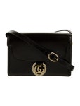 Gucci Small GG Ring Shoulder Bag - Black Crossbody Bags, Handbags - GUC780221 | The RealReal Small GG Ring Shoulder Bag