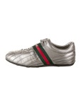 Gucci Interlocking CC Logo Leather Sneakers - Grey Sneakers, Shoes - GUC828005 | The RealReal Interlocking CC Logo Leather Sneakers