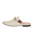 Gucci 1955 Horsebit Accent Leather Mules - Neutrals Flats, Shoes - GUC830004 | The RealReal 1955 Horsebit Accent Leather Mules