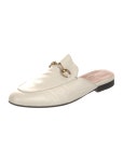 Gucci 1955 Horsebit Accent Leather Mules - Neutrals Flats, Shoes - GUC830004 | The RealReal 1955 Horsebit Accent Leather Mules