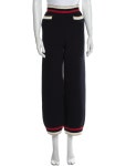 Gucci Colorblock Pattern Straight Leg Pants - Blue, 14 Rise Pants, Clothing - GUC972004 | The RealReal Colorblock Pattern... 
