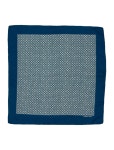 Hermès Printed Silk Pocket Square - Blue Pocket Squares, Suiting Accessories - HER300029 | The RealReal Printed Silk Pocket Square