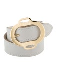 Hermès Leather Buckle Bracelet - 18K Yellow Gold-Plated Wrap, Bracelets - HER350025 | The RealReal Leather Buckle Bracelet