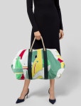 Hermès Drapeaux Au Vent Travel Bag - Green Luggage and Travel, Handbags - HER460016 | The RealReal Drapeaux Au Vent Travel Bag