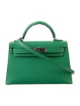 Hermès 2020 Epsom Verso Mini Kelly II Sellier 20 - Green Handle Bags, Handbags - HER486571 | The RealReal 2020 Epsom Verso Mini... 