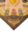 Hermès Caparaçons de la France et de LInde Silk Scarf - Grey Scarves and Shawls, Accessories - HER545673 | The RealReal... 