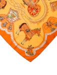 Christian Dior Silk Printed Scarf - Orange Scarves and Shawls, Accessories - CHR413008 | The RealReal Silk Printed Scarf