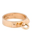 Hermès Collier de Chien Ring - Sterling Silver Band, Rings - HER370075 | The RealReal Collier de Chien Ring
