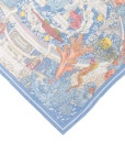 Hermès Plumets et Panaches Silk Scarf - Blue Scarves and Shawls, Accessories - HER700393 | The RealReal Plumets et Panaches Silk... 