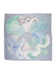 Hermès Plumets et Panaches Silk Scarf - Blue Scarves and Shawls, Accessories - HER700393 | The RealReal Plumets et Panaches Silk... 