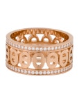 Hermès Collier de Chien Ring - Sterling Silver Band, Rings - HER370075 | The RealReal Collier de Chien Ring