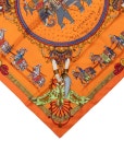 Hermès Ludovicus Magnus Silk Scarf - Green Scarves and Shawls, Accessories - HER700442 | The RealReal Ludovicus Magnus Silk Scarf
