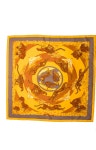Hermès Guépards Silk Scarf - Yellow Scarves and Shawls, Accessories - HER771016 | The RealReal Guépards Silk Scarf