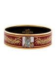 Hermès Wide Enamel Bangle Bracelet - Bangle, Bracelets - HER827004 | The RealReal