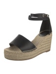 Hermès Tipoli Calfskin Espadrilles - Black Sandals, Shoes - HER829020 | The RealReal