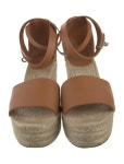 Hermès Tipoli Leather Espadrilles - Brown Sandals, Shoes - HER829023 | The RealReal