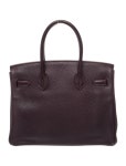 Hermès Clemence Birkin 30 - Purple Handle Bags, Handbags - HER829029 | The RealReal