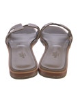 Hermès Oran H Logo Slides - Neutrals Sandals, Shoes - HER830019 | The RealReal