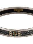 Hermès Enamel Narrow Bangle Bracelet - Bangle, Bracelets - HER833006 | The RealReal
