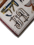 Hermès Lettres Equestres Cashmere Shawl - Grey Scarves and Shawls, Accessories - HER836007 | The RealReal