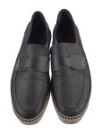 Hermès Trip Leather Espadrilles - Black Espadrilles, Shoes - HER838003 | The RealReal