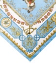 Hermès Ludovicus Magnus Silk Scarf - Blue Scarves and Shawls, Accessories - HER838023 | The RealReal