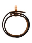 Hermès Leather Kelly Double Tour Wrap Bracelet - Brown Wrap, Bracelets - HER838038 | The RealReal