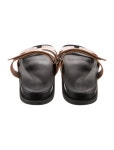 Hermès Chypre H Logo Slides - Brown Sandals, Shoes - HER839015 | The RealReal