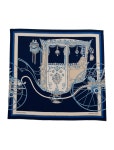 Hermès Coupé de Gala Cashmere Shawl - Blue Scarves and Shawls, Accessories - HER839018 | The RealReal