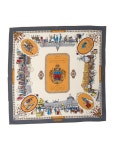 Hermès Promenades De Paris Silk Scarf - Grey Scarves and Shawls, Accessories - HER842003 | The RealReal
