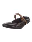 Hermès Jolly Leather Flats - Black Flats, Shoes - HER843010 | The RealReal