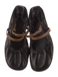 Hermès Jolly Leather Flats - Black Flats, Shoes - HER843010 | The RealReal