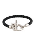 Hermès Leather Etier Wrap Bracelet - Wrap, Bracelets - HER848018 | The RealReal