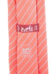 Hermès Patterned Silk Tie - Red Ties, Suiting Accessories - HER849029 | The RealReal