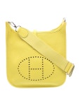 Hermès Clemence Evelyne III 29 - Yellow Crossbody Bags, Handbags - HER853020 | The RealReal