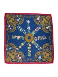 Hermès Arabesques Silk Scarf - Blue Scarves and Shawls, Accessories - HER854004 | The RealReal