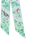 Hermès Equateur Silk Twilly Scarf w/ Tags - Blue Scarves and Shawls, Accessories - HER855013 | The RealReal