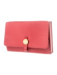 Hermès Box Folding Clutch - Burgundy Clutches, Handbags - HER856004 | The RealReal