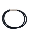 Hermès Leather Tournis Tresse Wrap Bracelet - Wrap, Bracelets - HER856006 | The RealReal